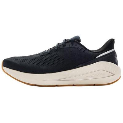 Abrasion Resistant Breathable Lightweight Rebound Low Top Sprint Running Shoes Men's Black White Sneakers 3028002-001