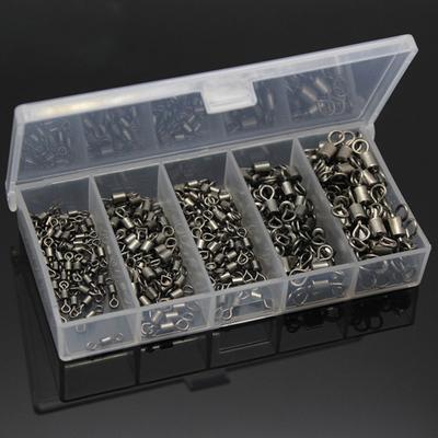 Accesoriu sport MUQZI 250 buc. Rulment pentru butoi de pescuit pentru sarcini grele Accesoriu conector inel pivotant cu rulare