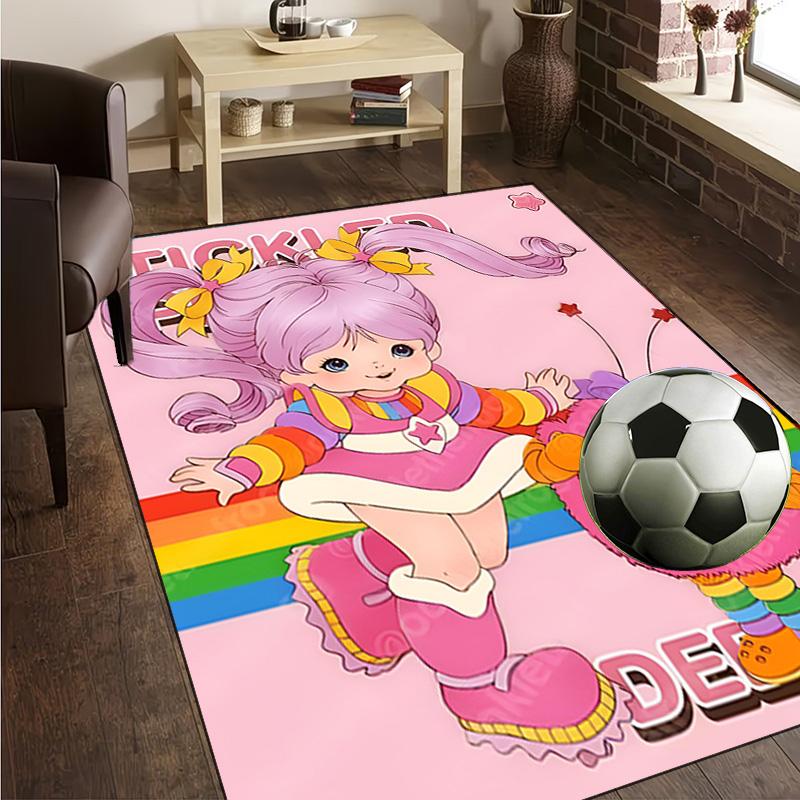 Rainbow Adventure Rug Office Carpet Non-Slip Mat, Chair Rug Floor Covering for Gaming, Bedroom, Living Room , Home Decor Christmas Gift