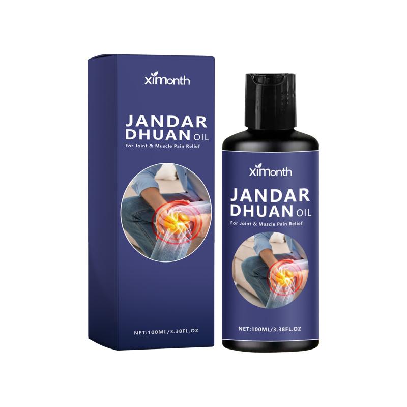 Pain Relief Oil Relieves Joint And Muscle Pain Apply And Massage Onto Legs And Lower Back To Improve Flexibility