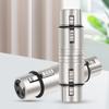 XLR 3 Pin To 3 Pin Microphone Line Adapter XLR Female To Female 3 Pin Connector Mic Barrel Extension Converter