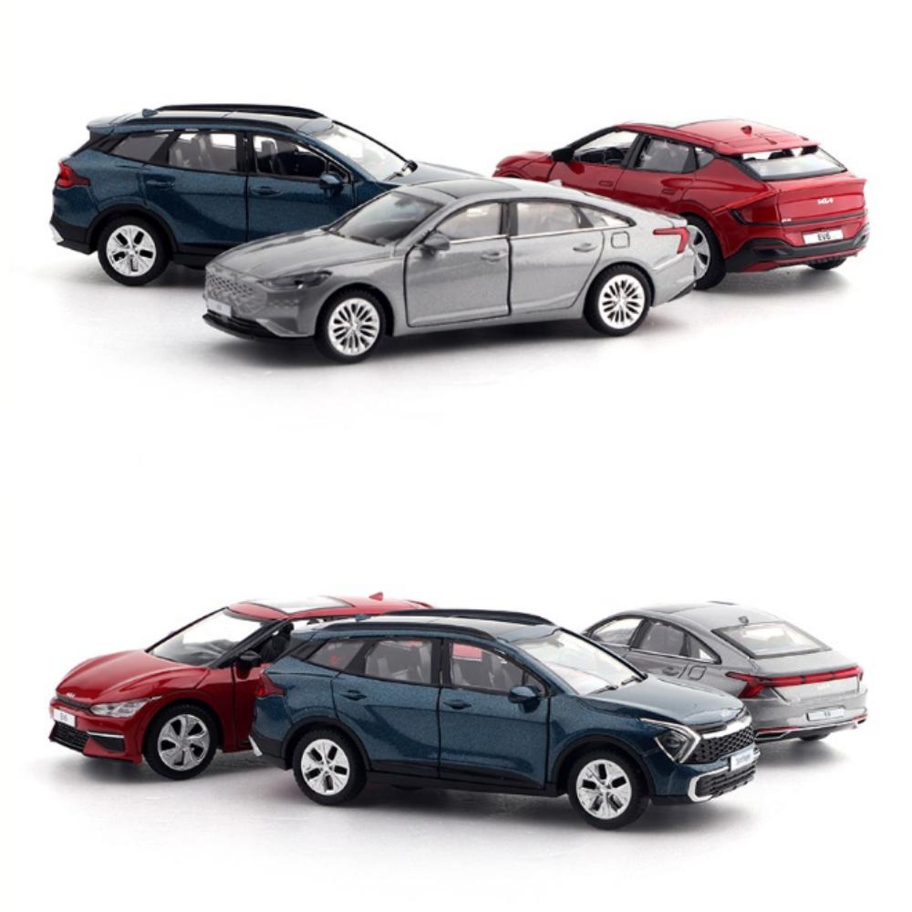 Kia 3-Piece Set Minicar Diecast Pullback Toy