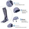 USB Wiederaufladbare Winter Beheizte Socken zum Skifahren und für Outdoor-Aktivitäten