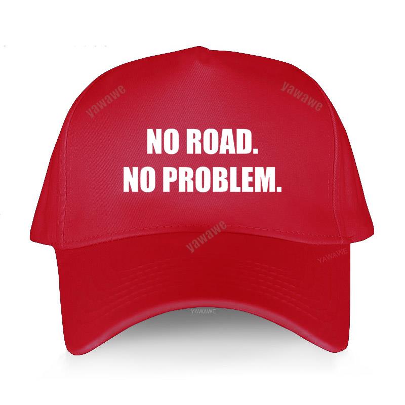 Fashion Baseball Cap Luxury Man Hats No Road No Problem 4X4 Funny Gift for Off Road Lovers Teens Caps Summer Style Women's Hat