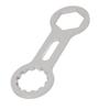 Bicycle Front Fork Wrench Silver Lightweight Rugged Rustproof Mountain Bike Front Fork Spanner for Mechanical Front