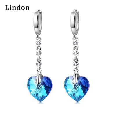 Lindon Zircon Copper Alloy Earrings Drop Earrings For Women Wedding Party Gifts