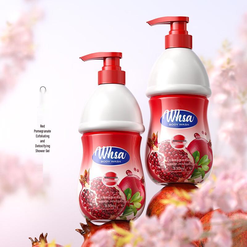 WHSA Pomegranate Body Wash