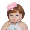Soft Silicone Simulation Reborn Baby Dolls Artificial Infant Companion Doll