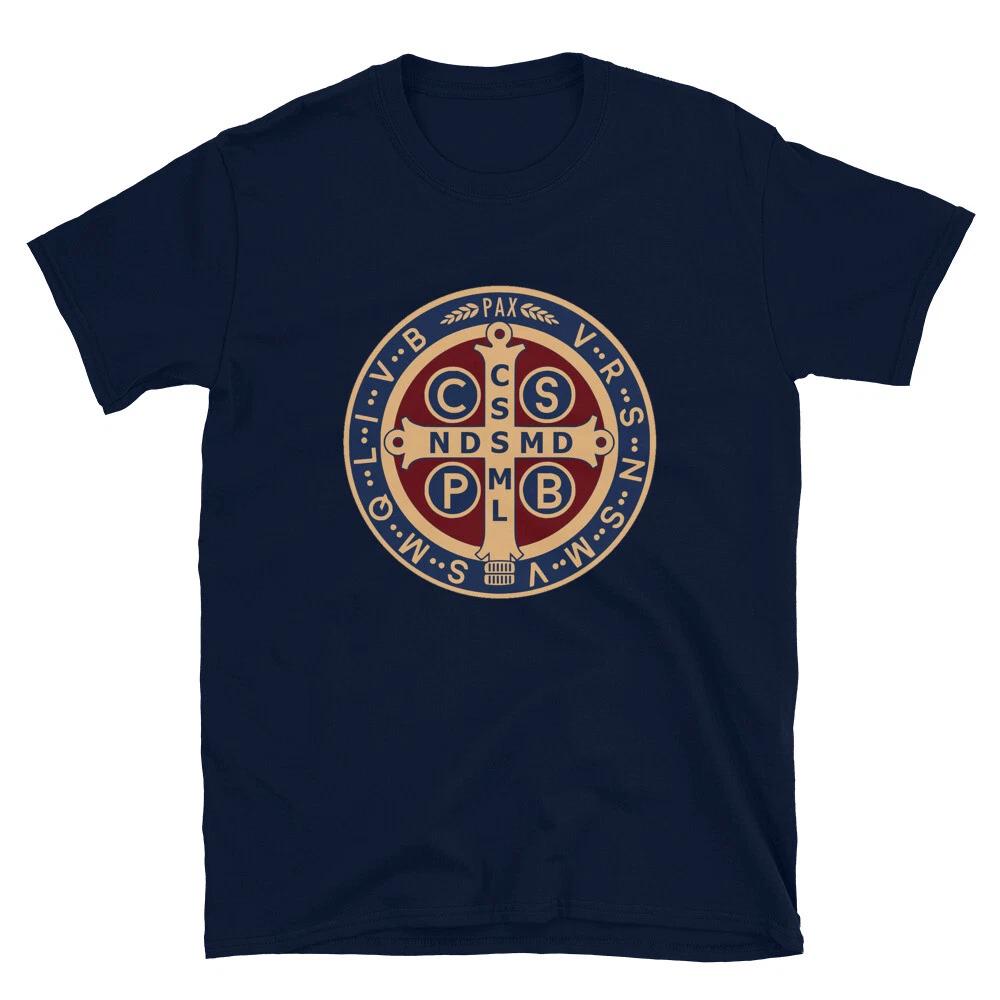 The Saint Benedict Medal Catholic Unisex T-Shirt L