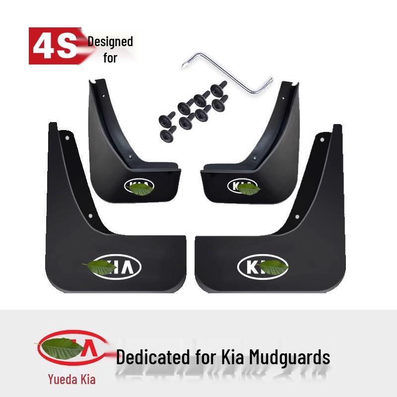 Original Mud Flaps for Kia Models: K2, Cerato, KX Cross, Sportage, K5, Rio, Forte, K3.