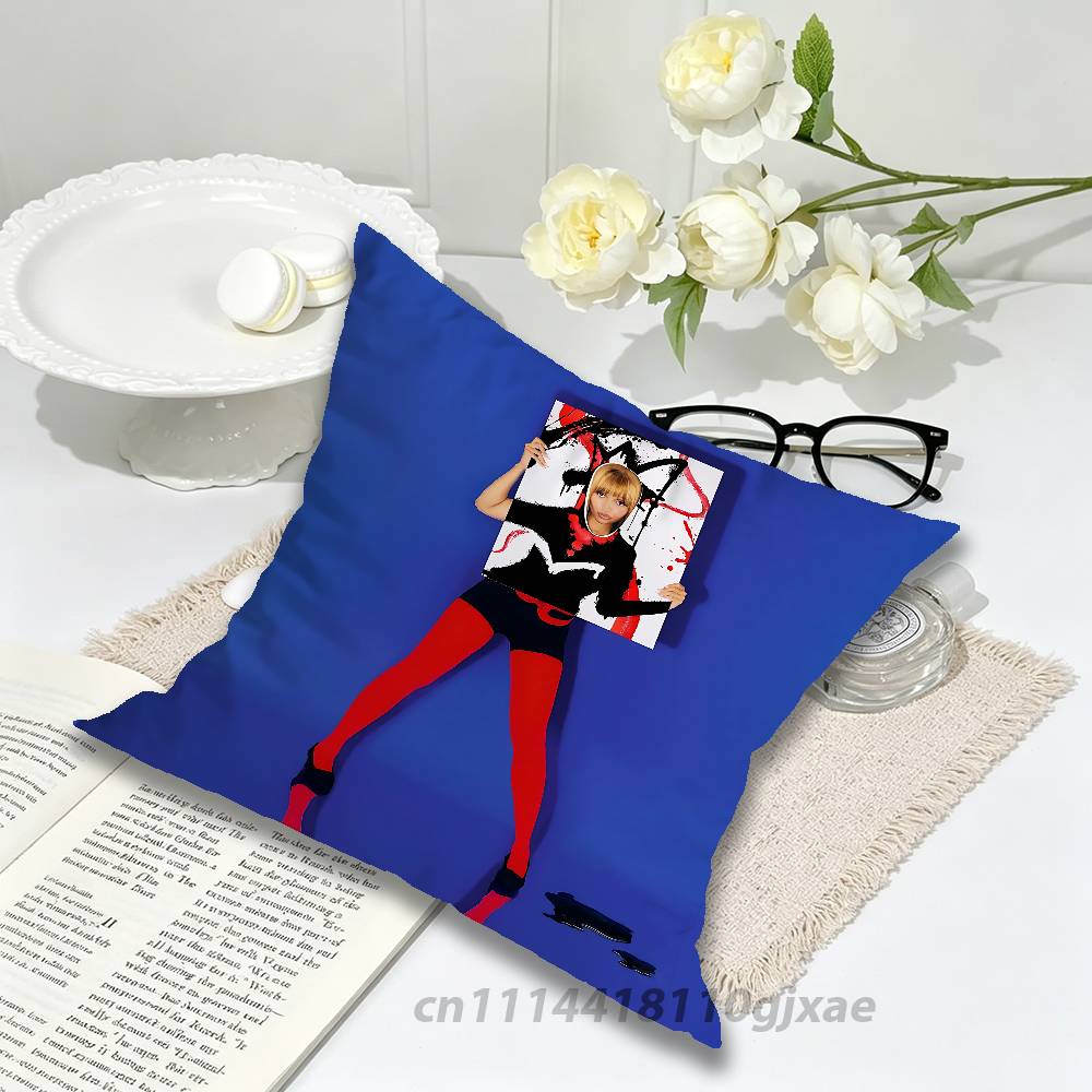 PPinkpantheress Fancy Some More Pillow for Sofa Seat Chair DecorativeModern Home Decor Print Throw Cushion