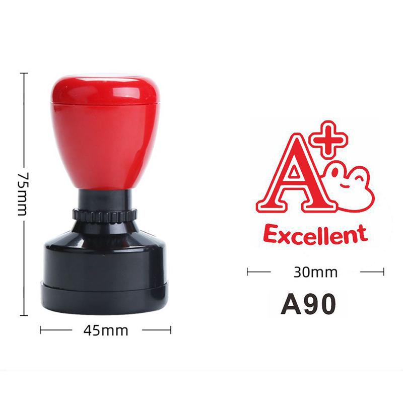 1pc Comments Encourage Stamp Scrapbook Seal Primary School Students DIY Stamps Various Styles School Teacher Supplies TMZ