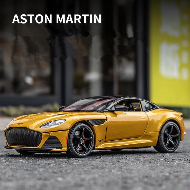 1/22 Aston Martin DBS Superleggera Alloy Sports Car Diecasts & Toy Vehicles Metal Car Model Simulation Collection Toys Gift