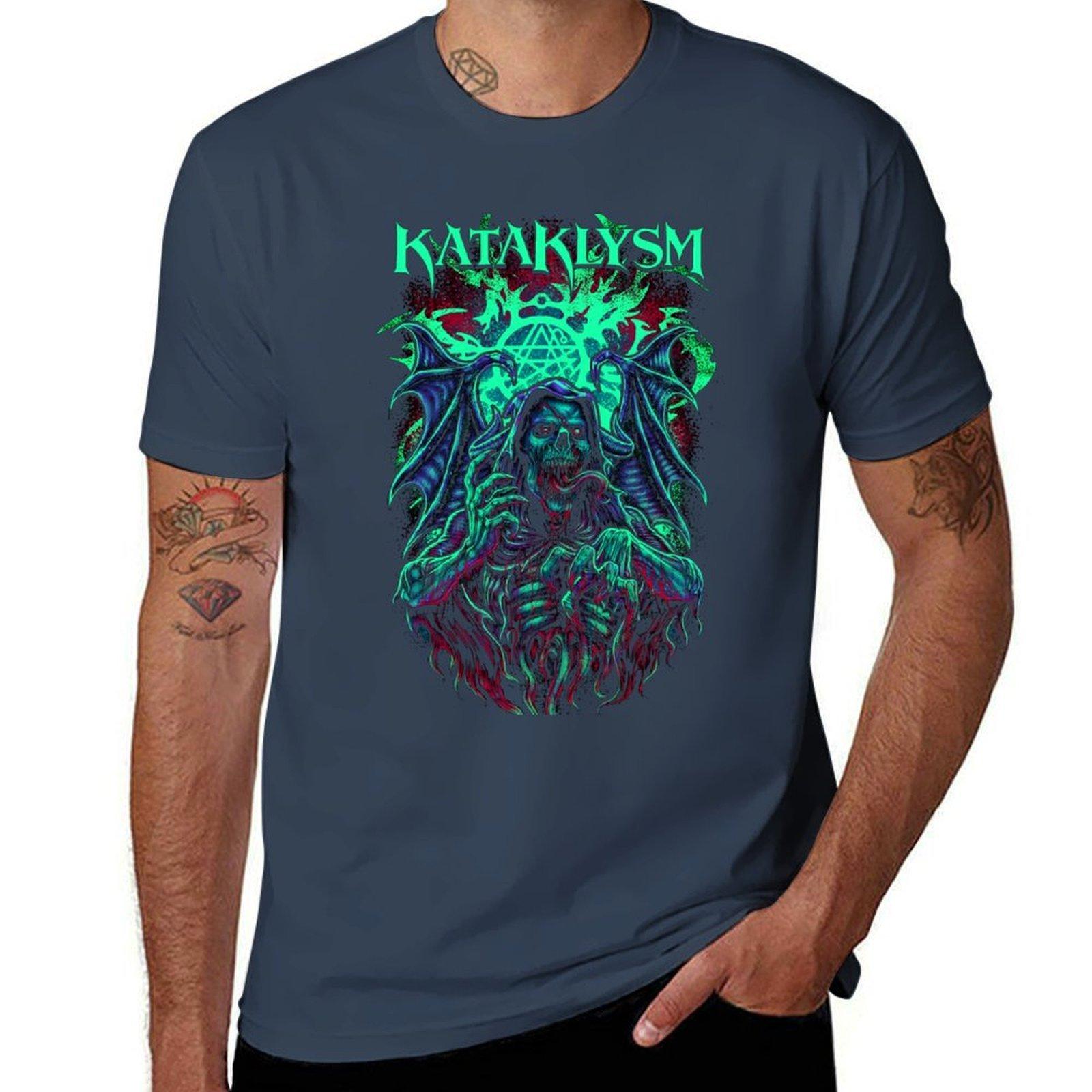 Kataklysm Reaper Tshirt Sporty Breathable Short Sleeve Tshirt S