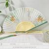 Antique Fan Folding Fan Chinese Style Han Costume Cheongsam Fan New Chinese Summer Female Fan Portable Small Folding Fan Fresh