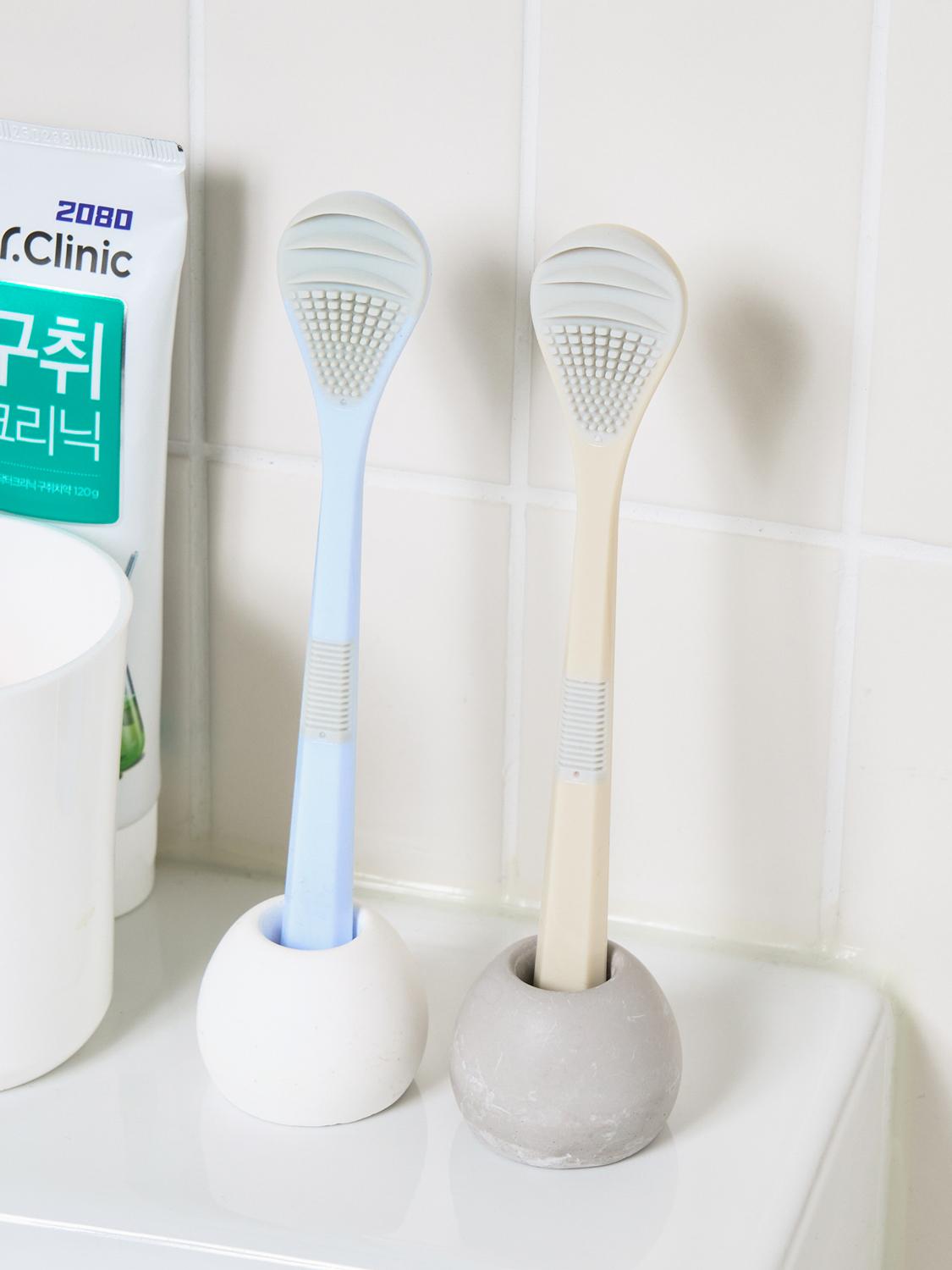 Dual-Sided Tongue Cleaner (2-Pack) 1ea