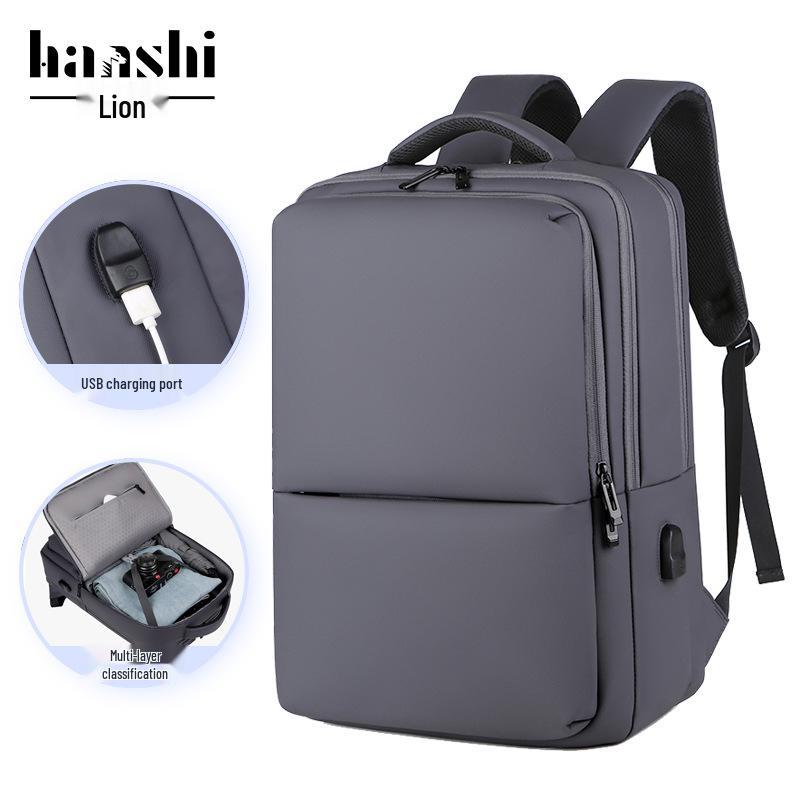 

High-End Waterproof Laptop Backpack: Stylish & Casual for Men & Women