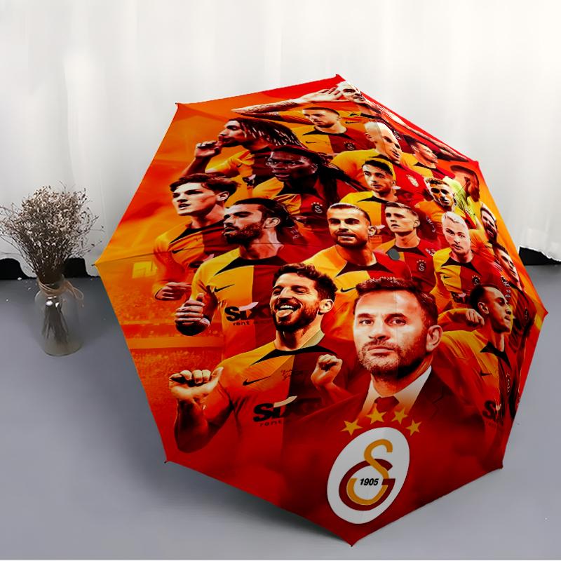 1pc Football Team (28) Umbrella, Sun Protection, And UV Shielding. It Has Eight Sturdy Ribs for Outdoor Use And Perfect Gift