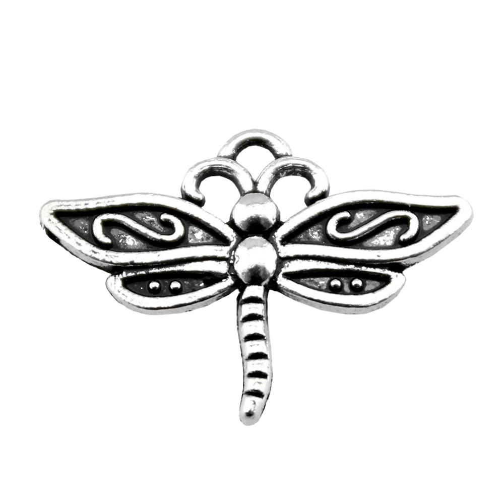 Dragonfly Charms Vintage Alloy Pendants For Insect Themed Handmade Jewelry Supplies