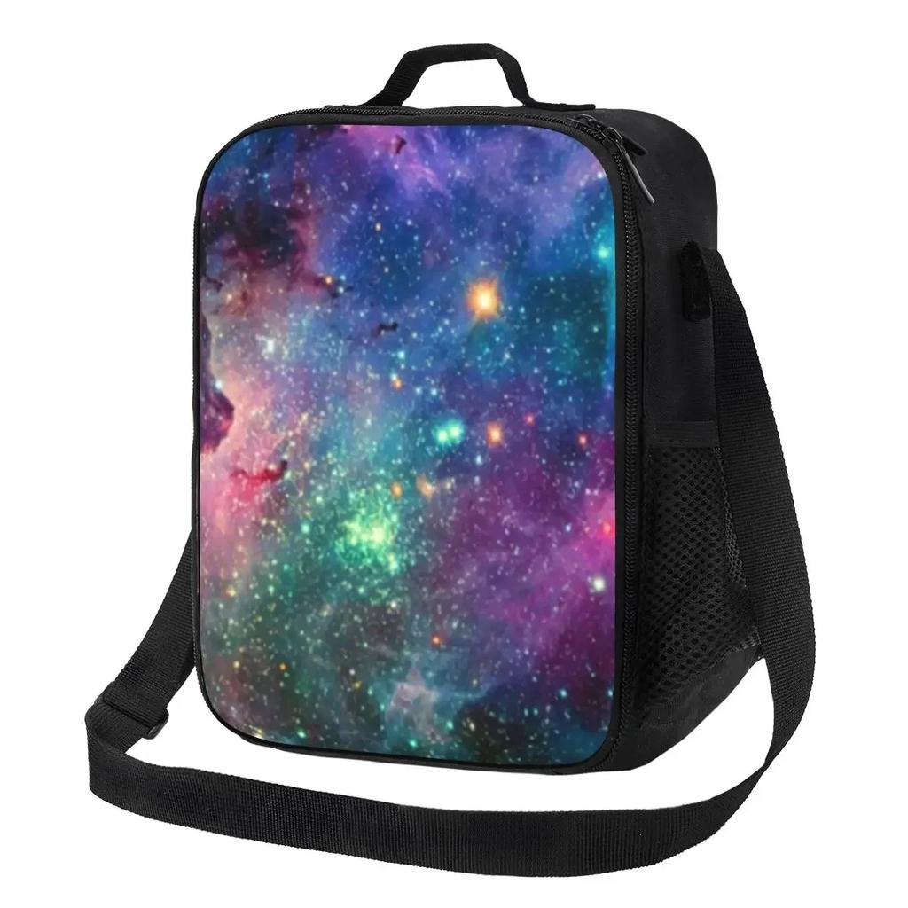 Into The Galaxy Insulated Lunch Tote Bag for Women Resuable Thermal Cooler Food Bento Box School
