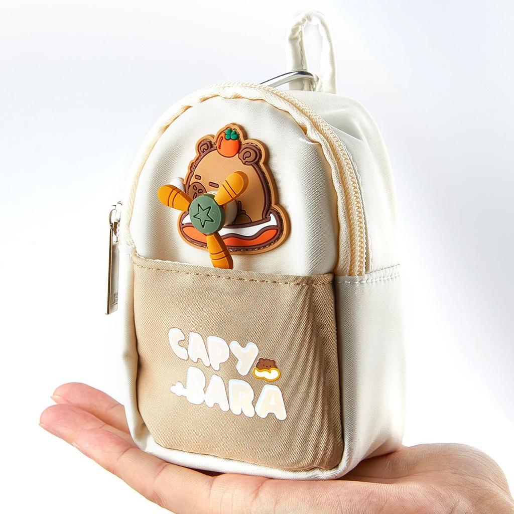 Children's Cartoon Coin Purse & Mini Backpack Keychain - Cute Earphone Bag & Card Holder