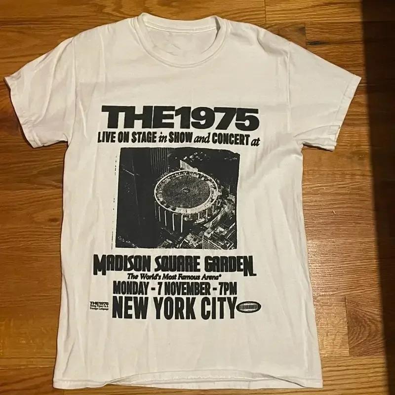

Live On Stage In Show The 1975 T Shirt White S 5Xl S разноцветный
