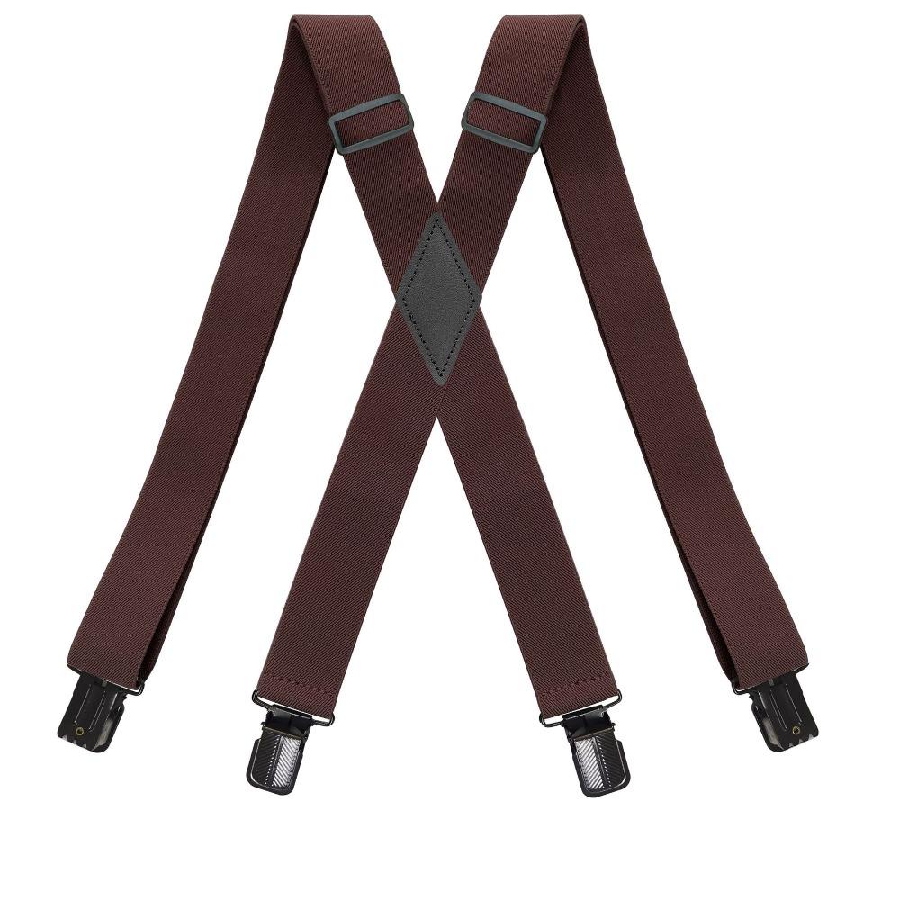 Men Women Vintage Trimmed Button End Y Shape Trouser Straps Belt Braces Suspenders Elastic Braces Adjustable Strap Clip Party