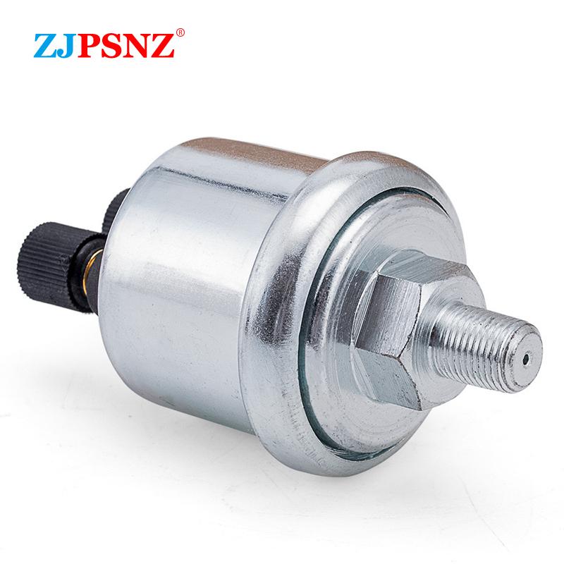 Universeller VDO Öldrucksensor 1/8NPT 1/4NPT 10mm 13mm Dieselgenerator Teile Edelstahl Gewindestecker Alarmsensor Drucksensor