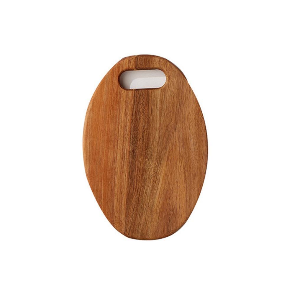 Exquisite Wooden Chopping Blocks Natural Pizza Tray Fruit Tray Cutting Board  Living Room