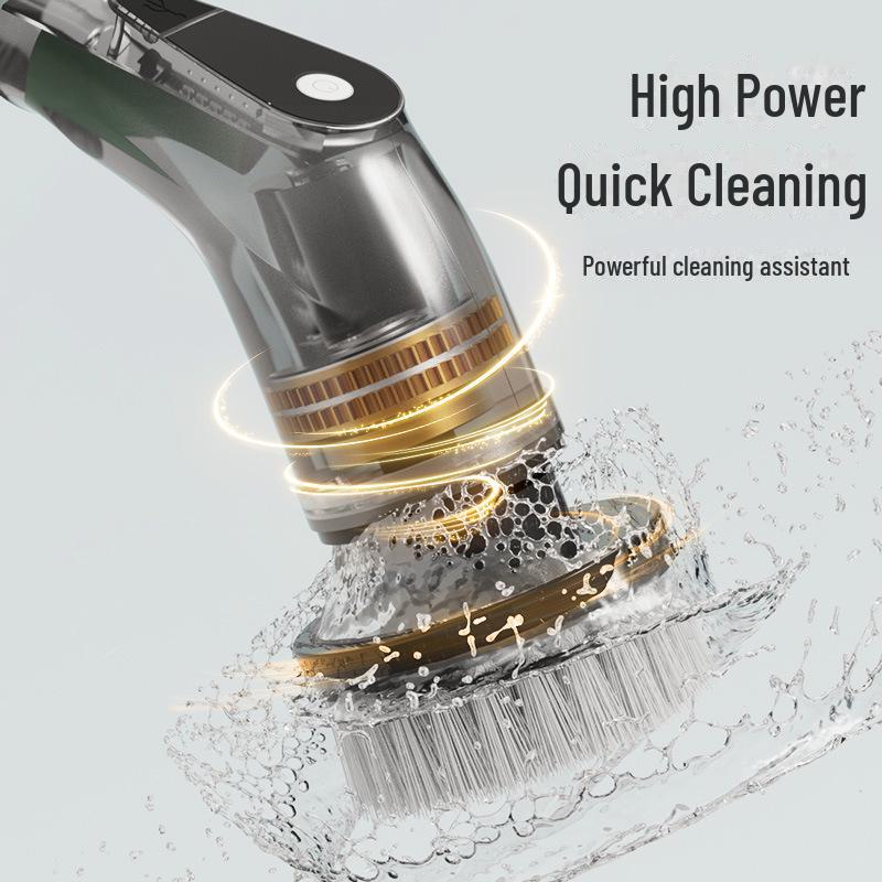 Wireless Dual-Purpose Electric Cleaning Brush for Home, Car, Kitchen, and Bathroom
