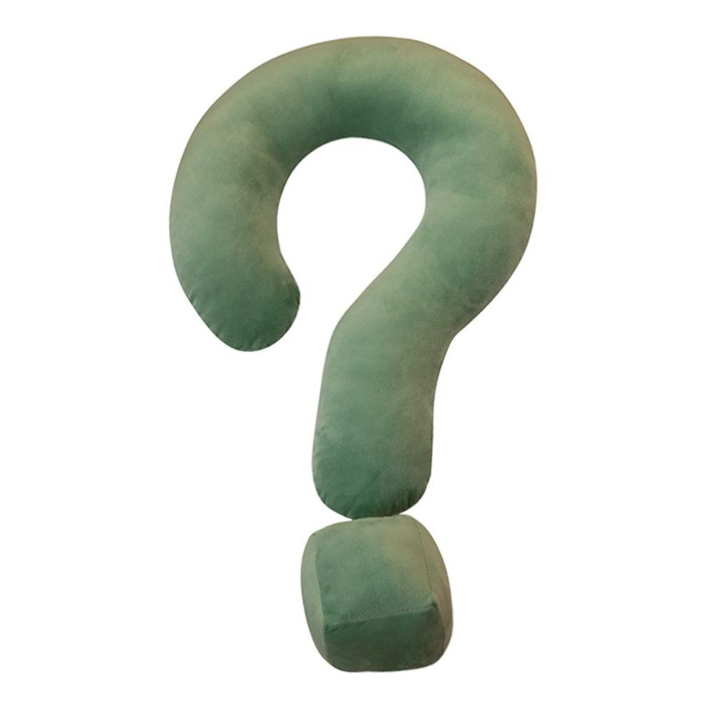 Soft Office Nap Pillow Skin-friendly Neck Support Funny Question Mark Cervical Pillow  Bedding