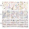 Decorative Sticker Pack for 72 12 Assorted Washi Decorative Adhesive Graffiti Patches Adults 1500+ Designs, Sheets, Themes, Stickers, Stickers,