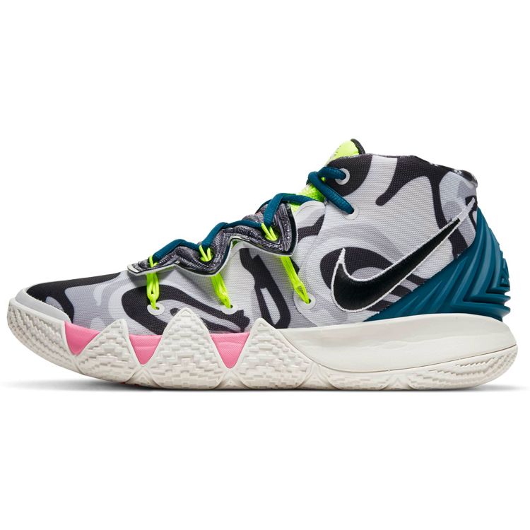 Nike Kyrie Hybrid S2 EP What The Neon Unisex Sneakers Multi-Color Vast-Grey Sail CT1971-002