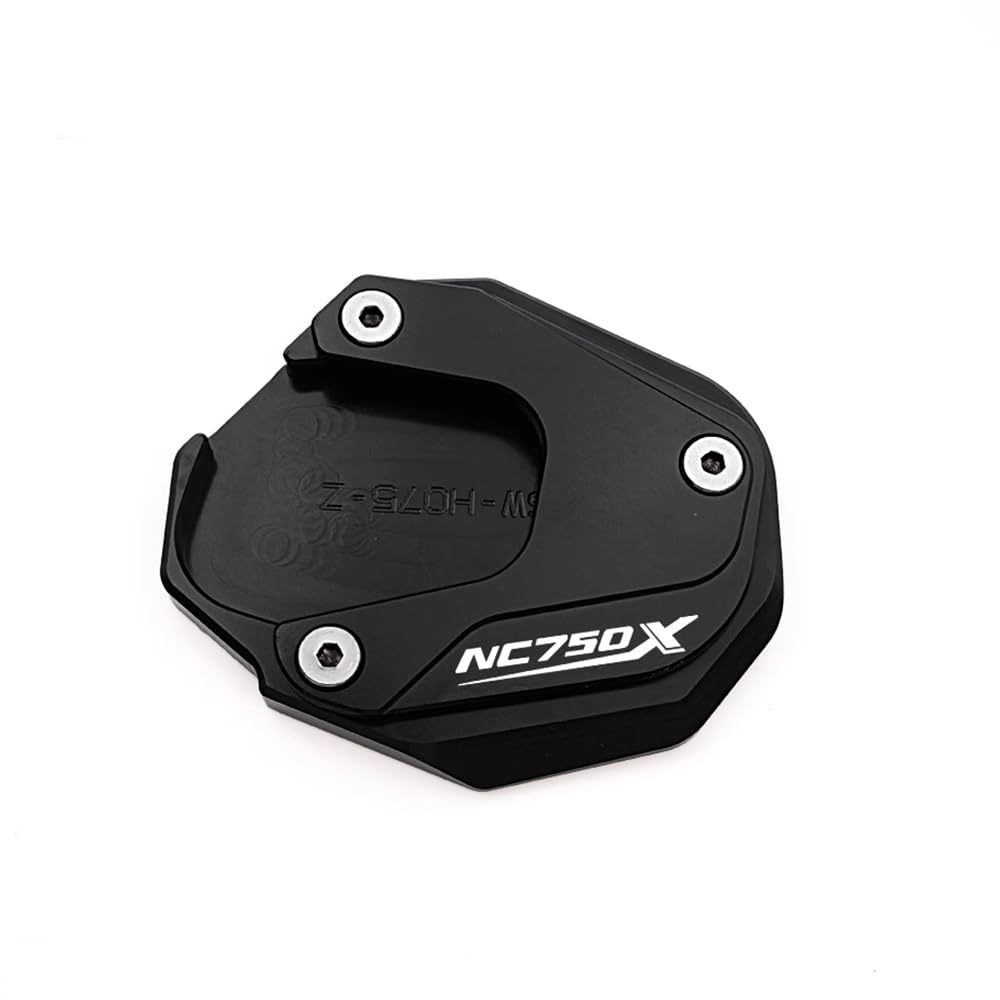 FOR 2025 NC750X NC 750X NC750 X 2021-2025 Motorcycle Stand Side Stand Extension Pad Amplifier Board Nc750x Nc 750x (Black)