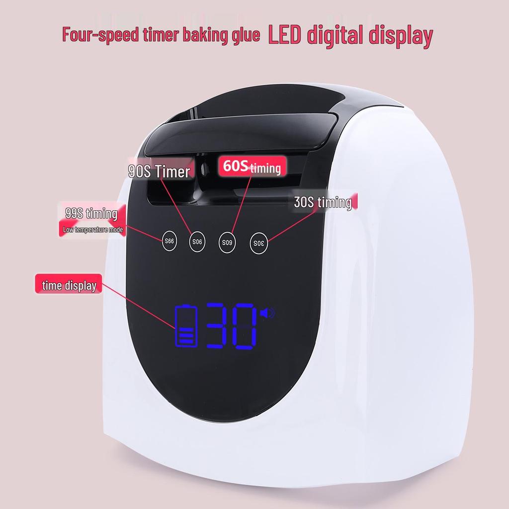 High Power 96W Rechargeable UV LED Nail Curing Lamp