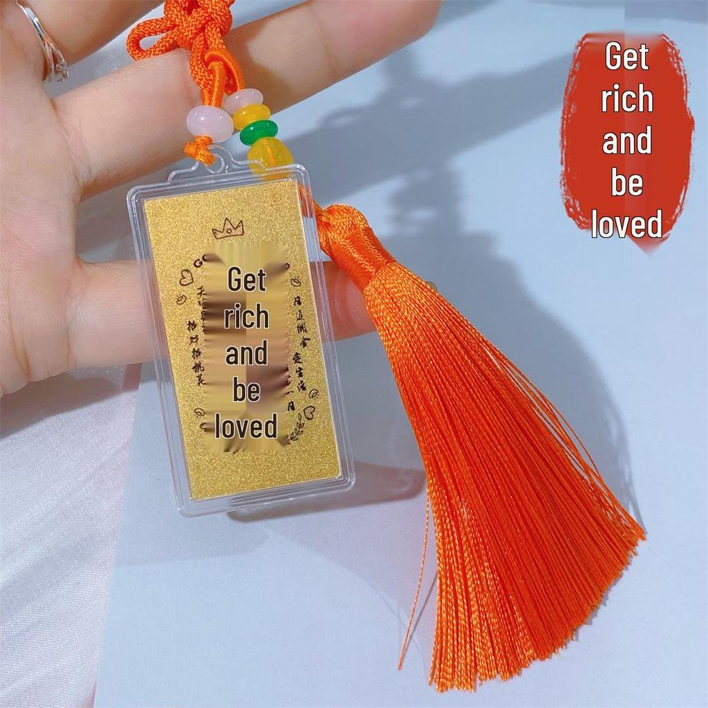 Golden Heaven Official Blessings Phone Sticker - 2mg Pure Gold Foil Gift