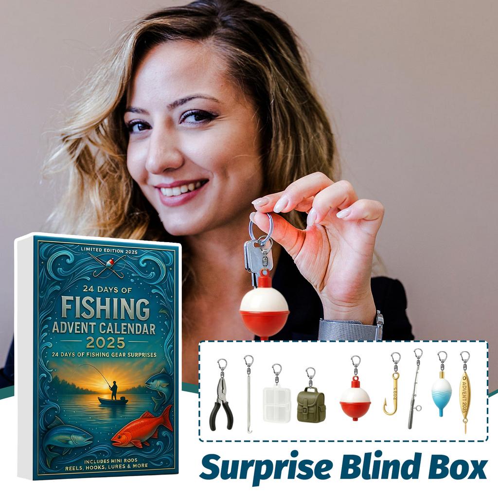 Odpočítávací kalendář obsahuje 24 dárků, odpočítávací kalendář a překvapivou klíčenku.