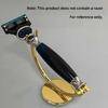 Contemporary Simple Razors Display Stand With Textured Grip And Corrosion Resistant Finish Bathroom Razors Organizers
