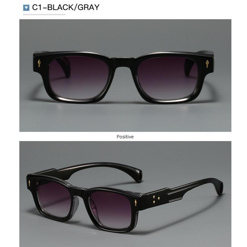 Women's Sunglasses, Men's and Women's Fashion Large-frame Square Sunglasses