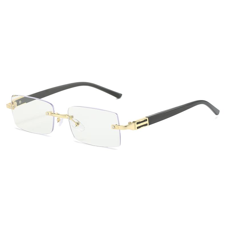 KQA1330 Metal Rectangle Frame Presbyopia Minus 250 Supplier Glasses Women Corrective Eyeglasses Flexible Reading Glass