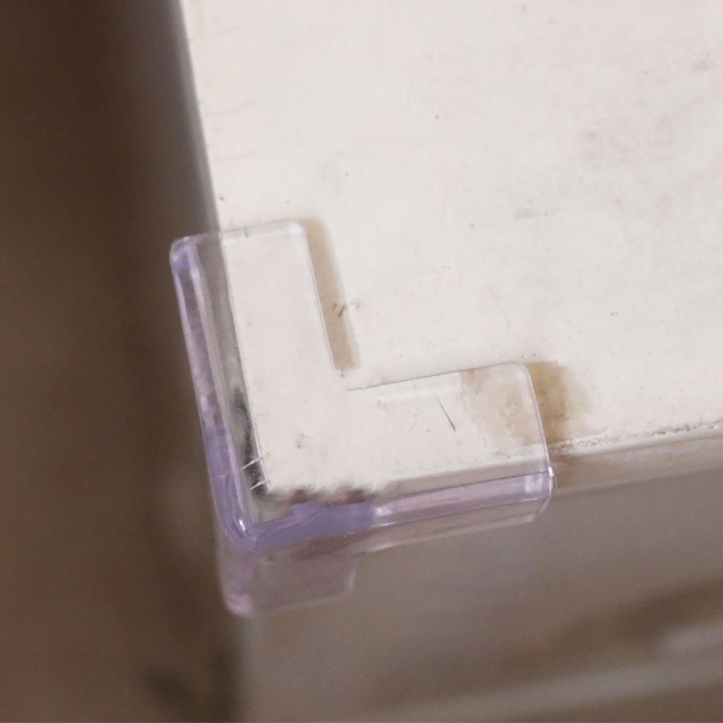 10PCS/4PCS Clear Anti-collision Coffee Table Furniture Corner Protectors Children's Soft Corner Sheathing Living Room Decor
