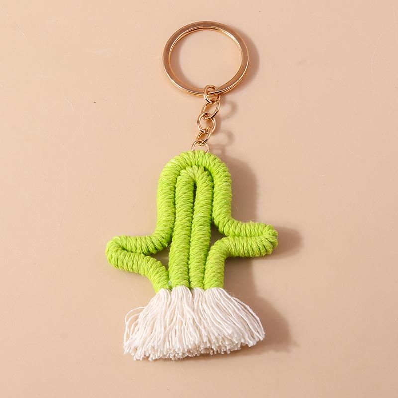Chaveiro Arco-Íris Fofo Feito à Mão Bola Macia e Fofa Pingentes para Chaveiro para Mulheres Meninas Decoração de Bolsa de Mão Joias Artesanais DIY Presente