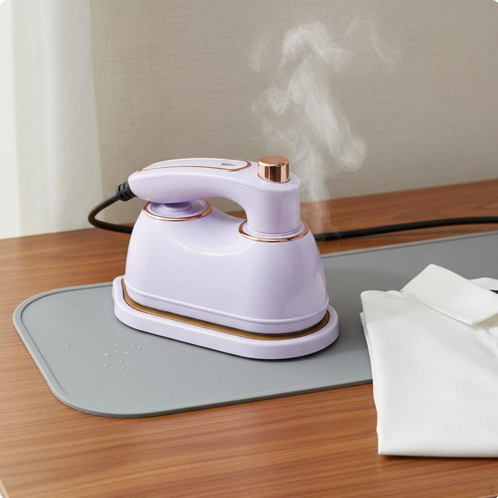2 In 1 Clothes Iron Dry and Wet Ironing Handheld Garment Steamer Pointed Tip Design Portable Travel