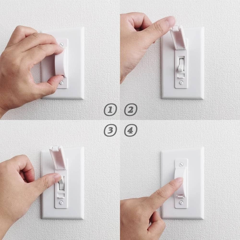Home Protection Wall Switch Guard Child Proof Prevent Accidental Safety Switch Case Socket Cover
