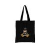 Women Shopping Bag All-match Bear Series Handbag Foldable Reusable Cloth Shopper Harajuku Style Bag Student Canvas Tote Bag