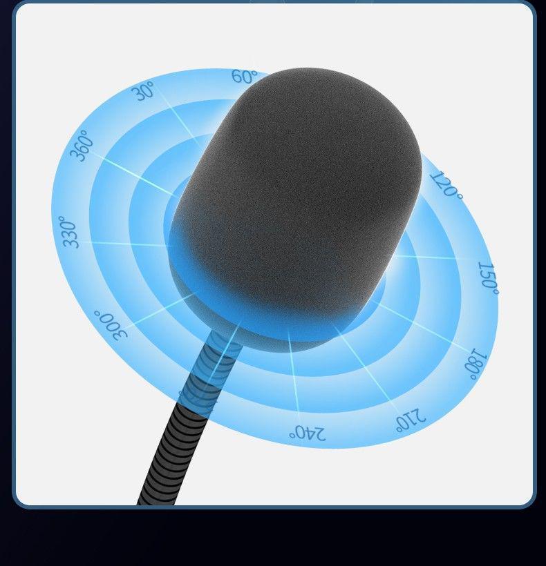 Webcam USB ad Alta Definizione con Microfono per Lezioni Online e Live Streaming, Installazione Senza Driver