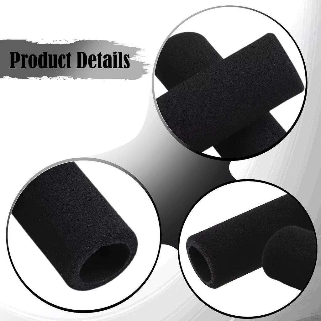 2 Pieces Foam Tubing Grips Handle Cover, Comfortable Replacement Handlebar Grip for 22mm Tube