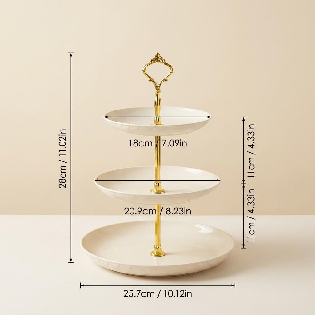 2/3 Tier Plastic Cupcake Stand Dessert Table Display Set Tiered Serving Tray Cake Display Stand Wedding Party Candy Table