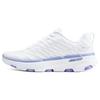 Comfortable Trendy Mesh Fabric Shock Absorbing Wear Resistant Breathable Low Top Casual Running Shoes Women Sneaker White 129347-WLV
