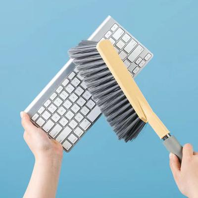 1 Large Bed Sweeping Brush Cleaning Brush Household Bed Sofa Cleaning Artifact Long Handle Soft Brush Multifunctional Brush